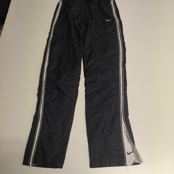 Nike Trackpants Vintage M Baggy Nylon Stoff aus Regenjacke #9272