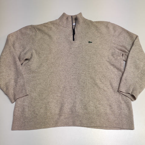 Lacoste Knit wear 3/4 Zip 100% Wolle #8343 S