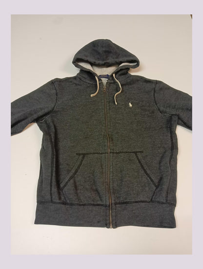 Ralph Lauren Vintage Zip Hoodie M 1664