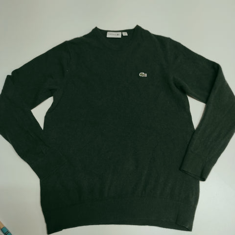 Lacoste knit wear Pullover M 100% Wolle #8334