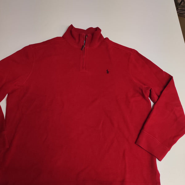 Ralph Lauren Vintage 3/4 Zip jacke XL#8580