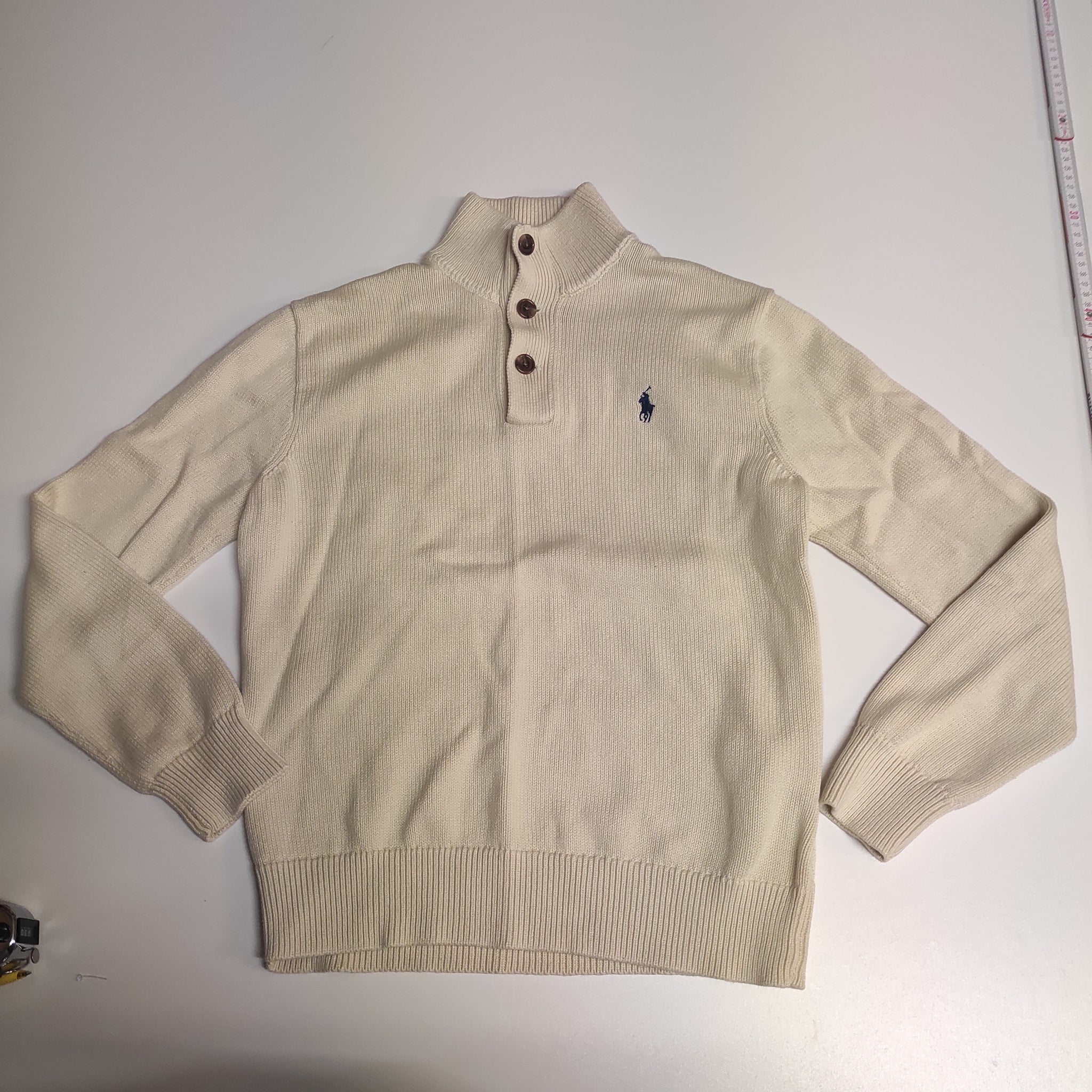 Ralph Lauren Vintage Beige Pullover #9306 S - M