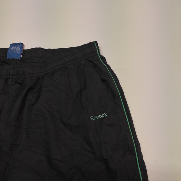 Reebok Vintage Trackpants Baggy Nylon Stoff aus Regenjacke #8672