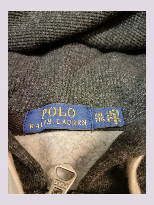 Polo Ralph Lauren Vintage Zip Hoodie XXL 1626