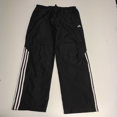 Adidas Vintage Trackpants M Baggy M #8549 Nylon Stoff aus Regenjacke