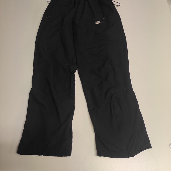 Nike Vintage Trackpants Baggy Nylon Stoff aus Regenjacke M #9165