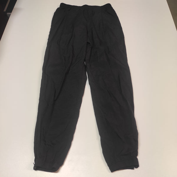 Nike Trackpants Vintage Full Black L (M fit L) Stoff aus Regenjacke #8051