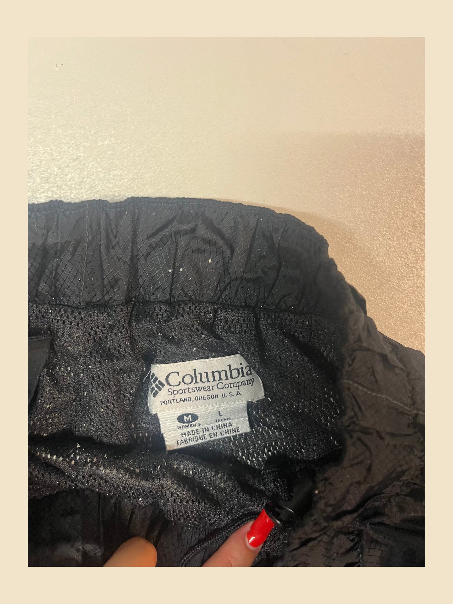 Vintage Columbia Trackpants Damen M fit S