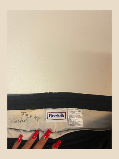 Vintage Reebok Trackpants L Bund ausgeleiert 3161